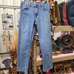 Wrangler Kids Classic Straight Leg Jeans Blue Denim Size 14 Regular